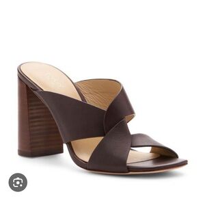 Botkier Raven Sandal Brown Leather Sz 10